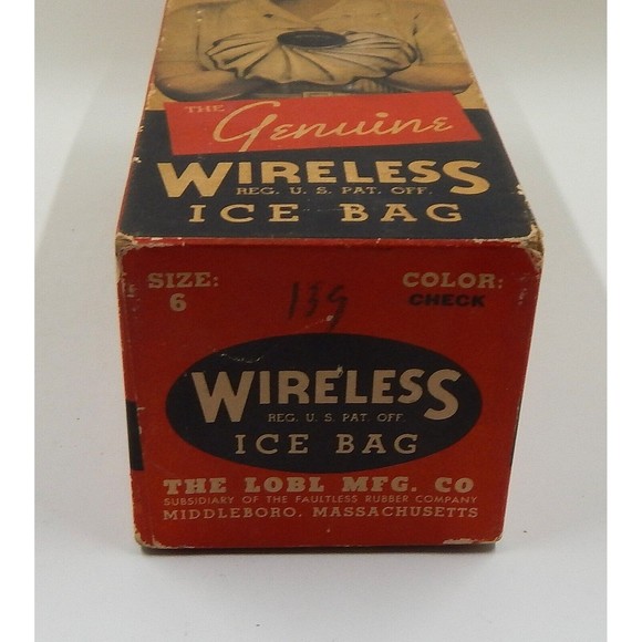 The Genuine Wireless Ice Bag Check Pattern with Box Lobl MFG. Co. - Picture 5 of 12